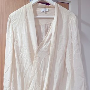 Babaton wrap blouse